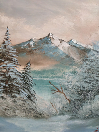 Зима в горах