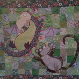 Дракоша с обезьянкой