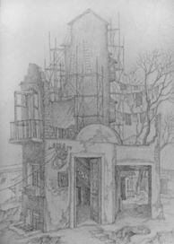 город, которого нет.(архитектурная фантазия)