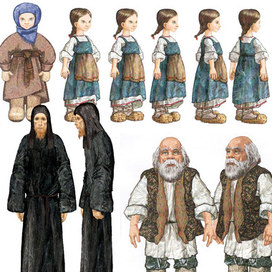 линейка персонажей