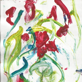 цветы (Алик 2 года)