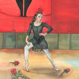 Иллюстрация к книге «Девочки,прославившие Россию »