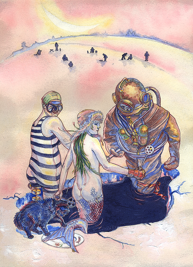 Ведьмины каникулы. Зимняя рыбалка (Купальщицы)