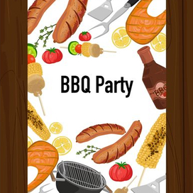 bbq poster