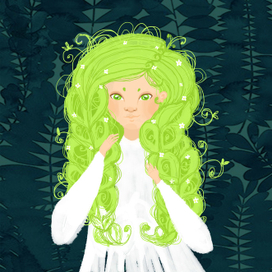 Девочка -Весна