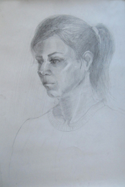 Портрет натурщицы