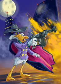 чёрный плащ