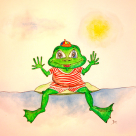 Вот такая рыба была!