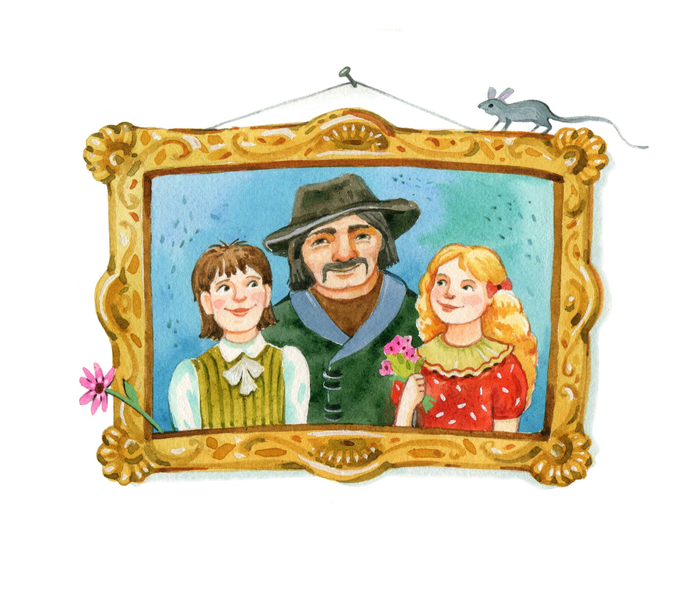 К сказке Братьев Гримм "Гензель и Гретель", для изд.Эксмо