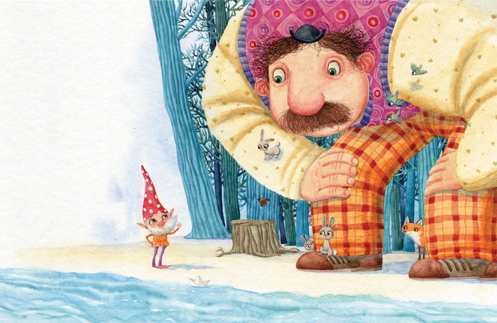 гном и великан