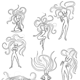 карта поз персонада