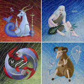 Календарь "Зодиак" 2 январь -- апрель