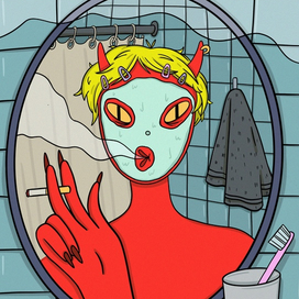 Чертовка в ванной 