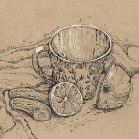 Скетч с кружкой