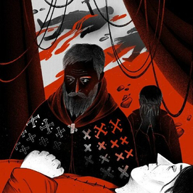 Иллюстрация к "Макбет" Уильям Шекспир