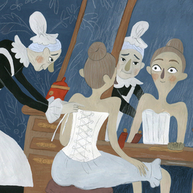 Иллюстрация к "Трупу невесты", Тима Бертона