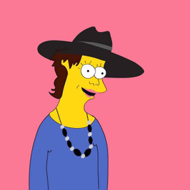 в стиле Симпсонов