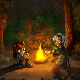 Ночь в лесу