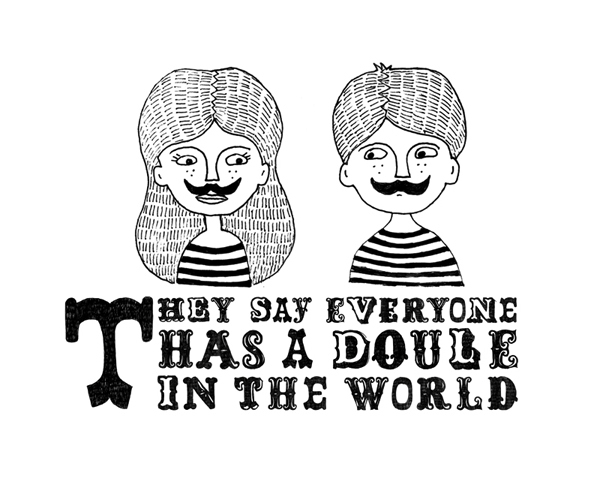 Говорят, у каждого в мире существует двойник