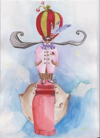 "Честолюбец", иллюстрация к сказке "Маленький принц"