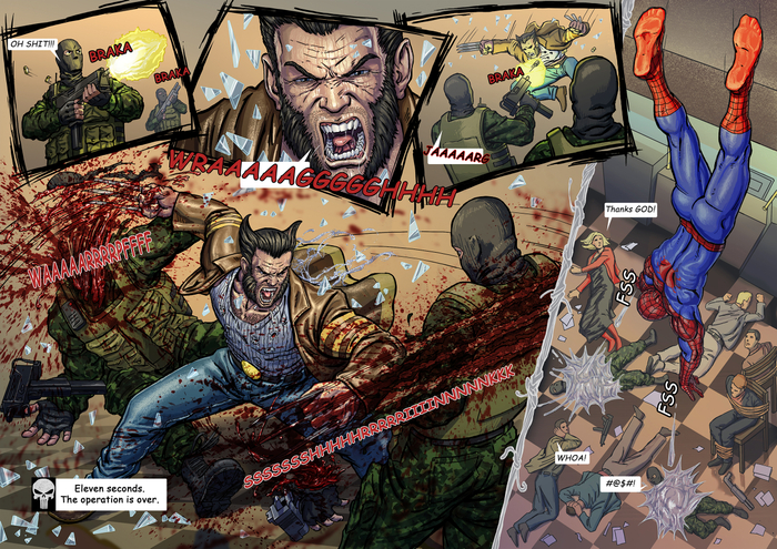 Marvel Heroes pages 5-6