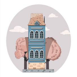 Европейский домик