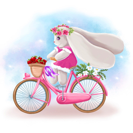 Концепт Арт бренд персонажа для компании Piglette