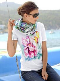 Принт "Цветы"  фотопривязка2