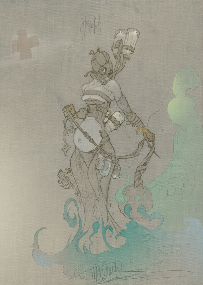 Химера эскиз.