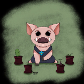 Кабанчик ботаник