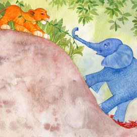  Я хр-р-рабрый, как папа! 