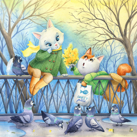 Мартовский котик Начинка