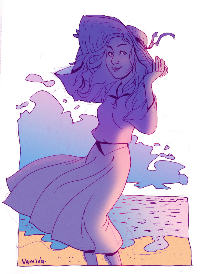 Ветер вдоль берега