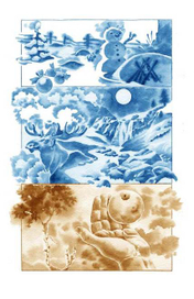 Зеленый мир (оборот шмуцтитула)