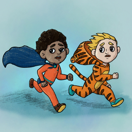 Герои книги" Джек и Джон"