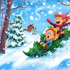 Веселая зима