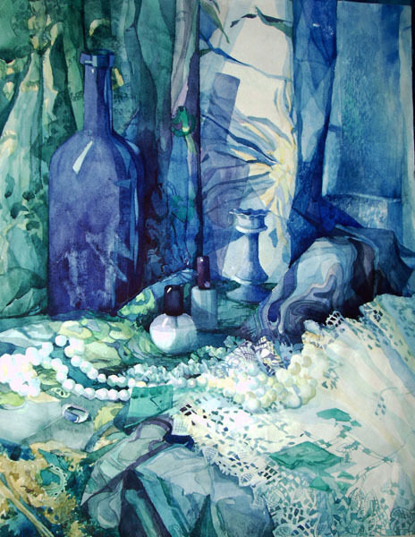 Натюрмотр со стекляшками