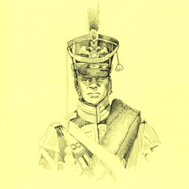 Барабанщик. Русская гвардия 1812 год.