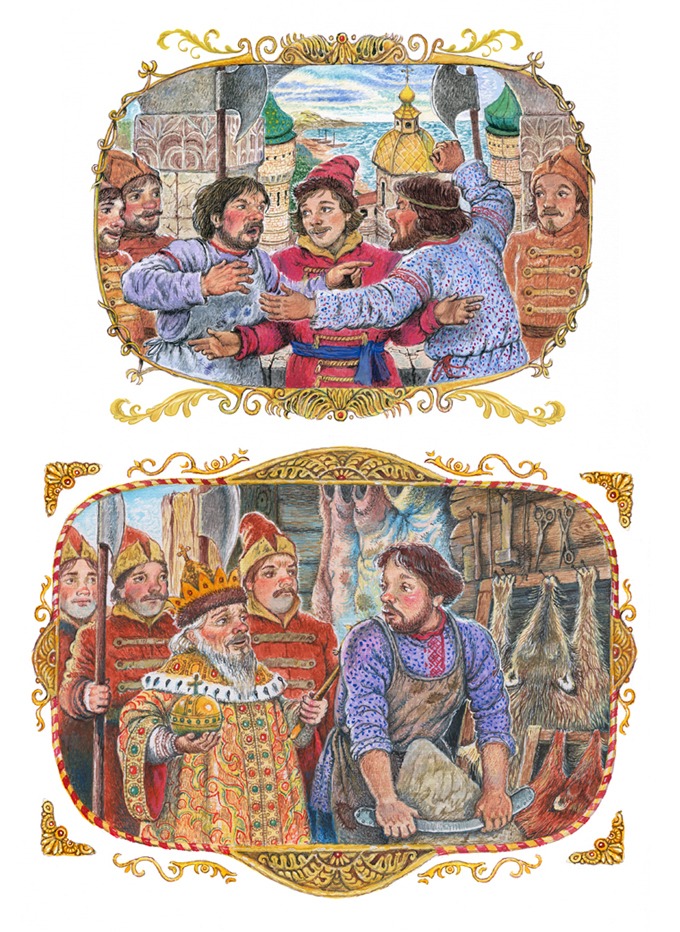 Заставки к русским сказкам