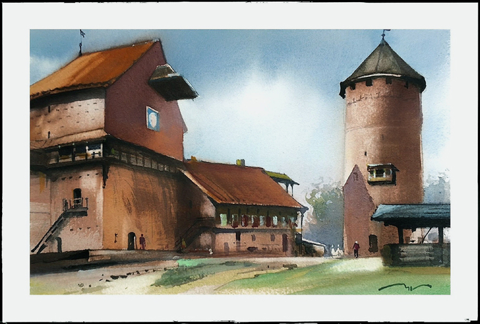 Турайдский замок.Сигулда.Латвия.