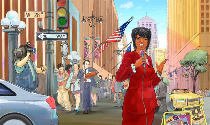 Обложка для книги"Опра Уинфри"