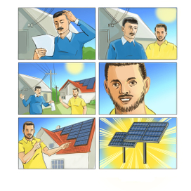 Сториборд для рекламы