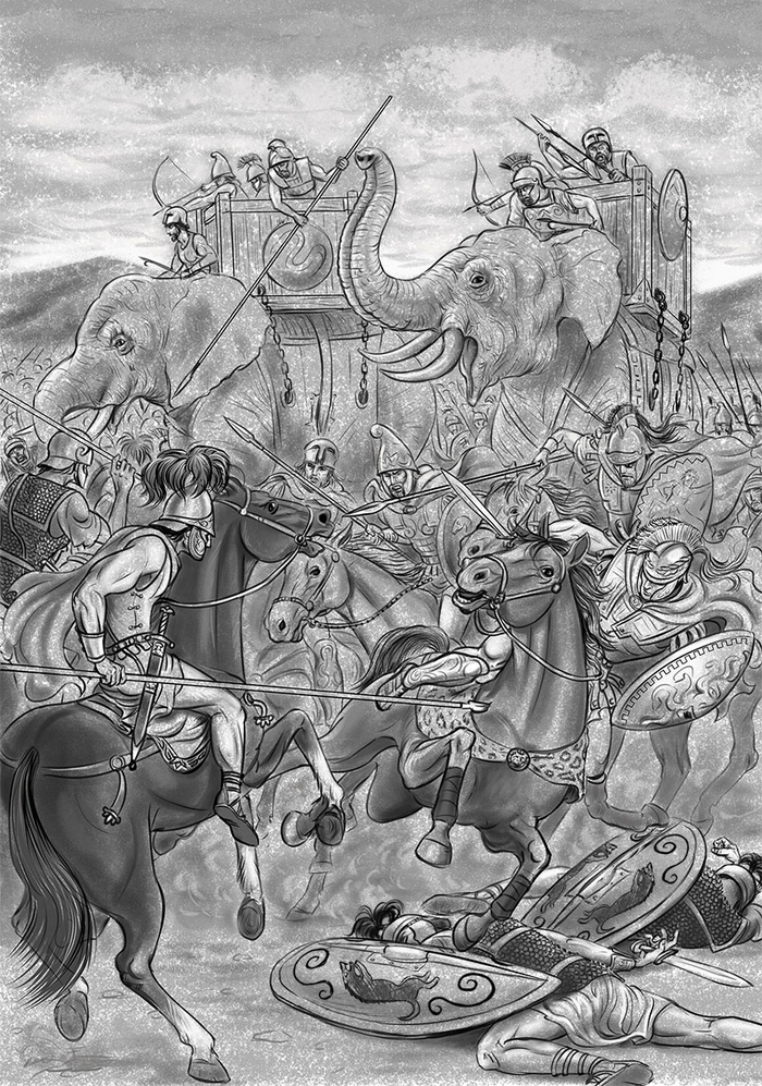 Падение Пирра. Битва при Гераклее.