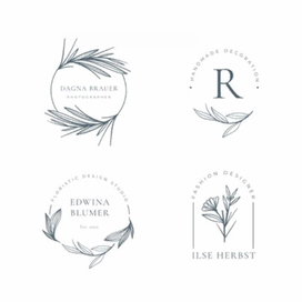 Минималистичные логотипы 