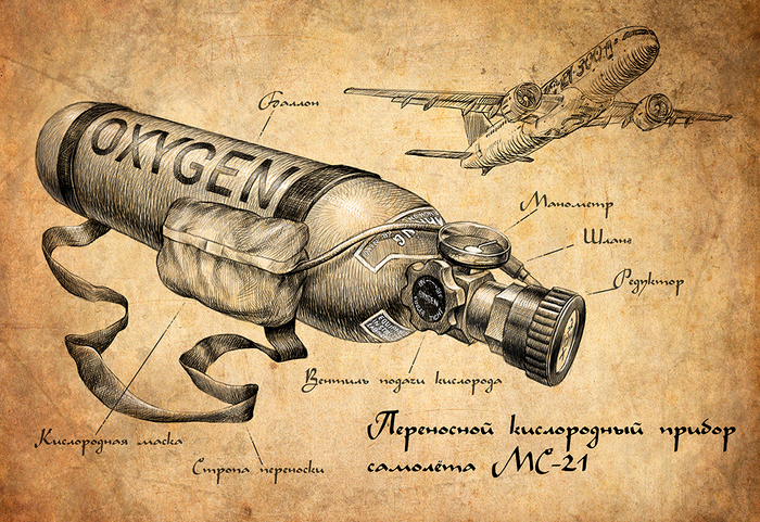Иллюстрация для производителя спасательных трапов и жилетов