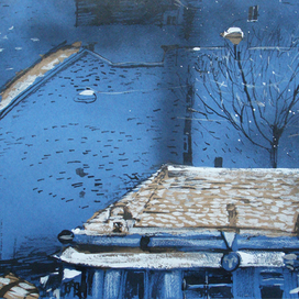 лист из "Сербского альбома" 2013, 30х40