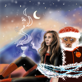 Как встречают Новый год настоящие воины! 