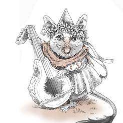 Тема барда из Инктобера 2025