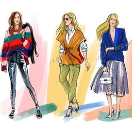 Визуализация моделей трикотажной коллекции для бренда Lavender