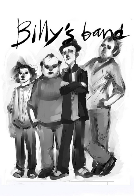 poster Billy's band 